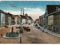 Bayreuth Markplatz  Ansicht um 1918