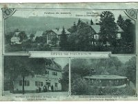 Gruss aus Fischstein  (ca. 1915) Forsthaus des Assessors - Villa Papst - Bienen u. Obstbaumzucht Gasthaus zur frnkischenn Schweiz von Konrad Schleicher Oberfrnkische  Grobienenzucht von G. Papst  https://cloud.asamnet.de/owncloud/index.php/s/HzaRJRW73FUr2Mp