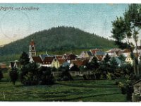 Pegnitz mit Schloberg  Hermann Martin, Kunstverlag, Nrnberg Ansicht um 1915