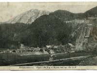 Walchenseewerk - Wasserschlo u. Maschinenhaus Alt-Joch  Verlag: C. Dinglreiter, Mnchen, Waltherstr. 32