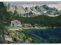 Hotel u. Pension Eibsee - Wetterseingebirge mit Zugspitze  Nr. 1505 - Orig.-Aufn. u. Verlag v. B. Johannes (Max Becker) Kgl. Hoffotograph - Partenkirchen u. Garmisch