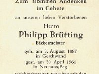 Brtting Philipp 03.08.1887-30.04.1961