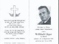 Jger Willibald 06.09.1929-18.06.1993