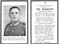 Kleppmann Johann 03.11.1915-09.06.1942