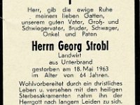 Strobl Georg - 1899 - 18.05.1963 SB