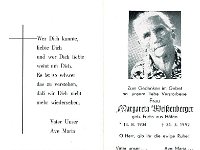 Weienberger Margareta geb. Fuchs 14.08.1904 - 24.03.1992 SB